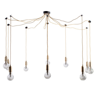 Подвесная люстра-паук Arte Lamp 70 A8040SP-10SG