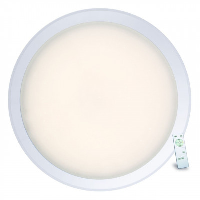 Потолочный светодиодный светильник с пультом ДУ влагозащищенный Arte Lamp Lunio A6060PL-1WH