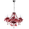 Подвесная люстра Arte Lamp Teatro A3964LM-8RD Подвесная люстра Arte Lamp Teatro A3964LM-8RD