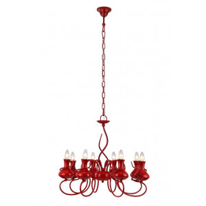 Подвесная люстра Arte Lamp Vaso A6819LM-8RD