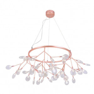 Подвесной светильник Crystal Lux EVITA SP45 D COPPER/TRANSPARENT