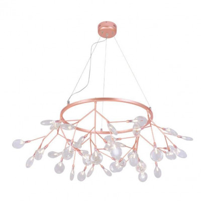 Подвесной светильник Crystal Lux EVITA SP45 D COPPER/TRANSPARENT