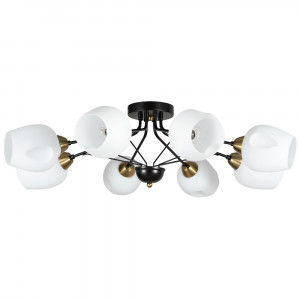 Потолочная люстра Arte lamp Brighton A2706PL-8CK