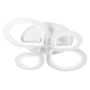 Потолочная светодиодная люстра с пду Camelia Arte Lamp A2021PL-50WH