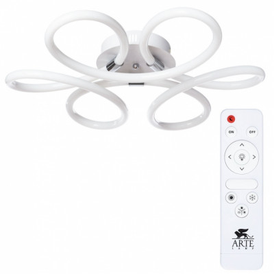 Люстра потолочная светодиодная с ПДУ Arte Lamp DANIEL A1439PL-60CC