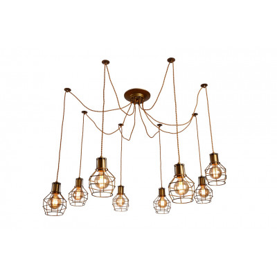 Подвесная люстра Arte Lamp Interno A9182SP-8BZ