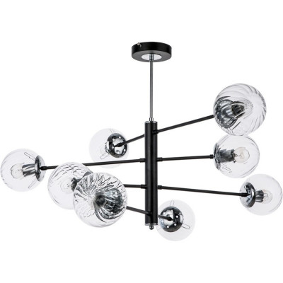 Люстра на штанге Arte Lamp Segin A3566PL-8BK