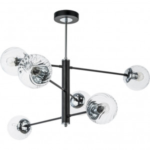 Люстра на штанге Arte Lamp Segin A3566PL-6BK