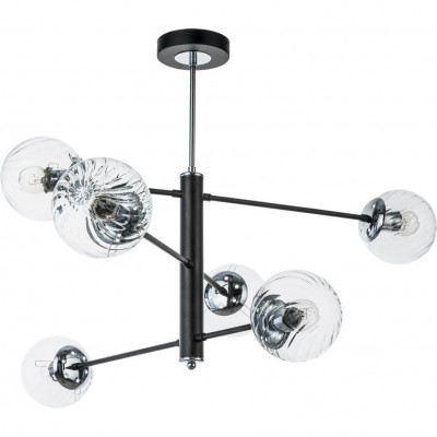Люстра на штанге Arte Lamp Segin A3566PL-6BK