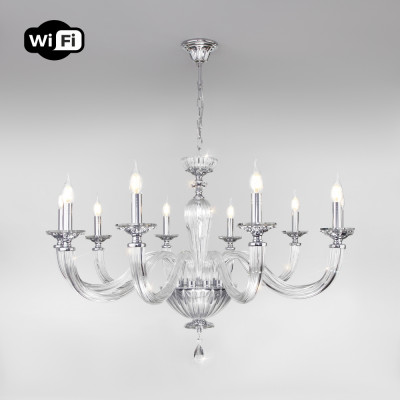 Подвесная люстра с управлением по Wi-Fi Bogates Olenna 338/10 Strotskis Smart (318/10) (a054137)