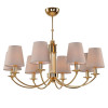 Люстра на штанге Crystal Lux CAMILA SP8 GOLD Люстра на штанге Crystal Lux CAMILA SP8 GOLD