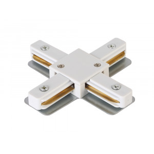 Соединитель X-образный для однофазного шинопровода CLT 0.211 Crystal Lux CLT 0.211 09 WH