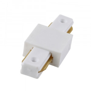 Соединитель прямой для однофазного шинопровода CLT 0.211 Crystal Lux (CLT 0.211 01 WH)