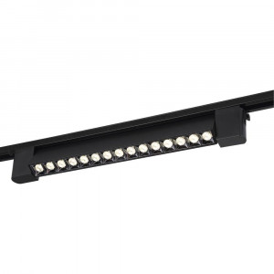 Однофазный LED светильник 18W 4000К для трека Crystal Lux CLT 0.31 010 18W BL T4000K