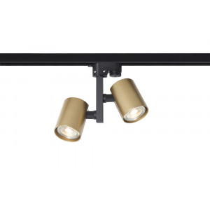 Однофазный светильник 50W GU10 для трека Crystal Lux CLT 0.31 001 60C2 BL-GO