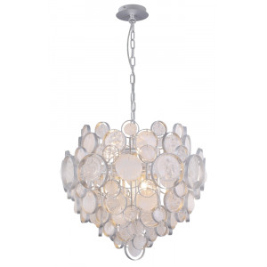 Подвесной светильник Crystal Lux Deseo SP6 D460 Silver