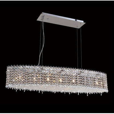 Подвесная люстра Crystal Lux Eternidat SP7 Chrome