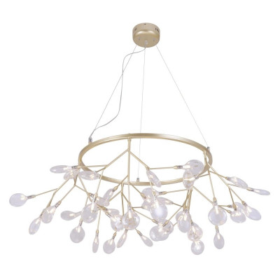 EVITA SP45 D GOLD/TRANSPARENT Люстра подвесная Crystal Lux EVITA
