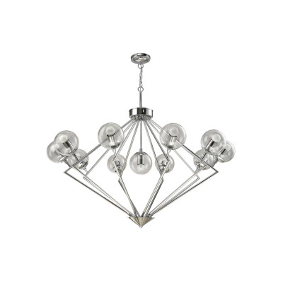 Подвесная люстра Crystal Lux Fabricio SP11 CHROME/TRANSPARENTE (0550/311)