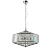 Подвесной светильник Fiesta Crystal Lux FIESTA SP5 CHROME/TRANSPARENTE
