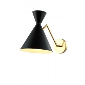 Бра Joven Crystal Lux JOVEN AP1 GOLD/BLACK