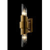 Бра Crystal Lux JUSTO AP2 BRASS