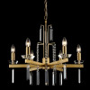 Подвесная люстра Crystal Lux MARRON SP6 BRASS