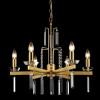 Подвесная люстра Crystal Lux MARRON SP6 BRASS