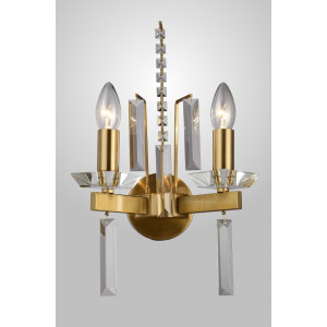 Бра Crystal Lux MARRON AP2 BRASS