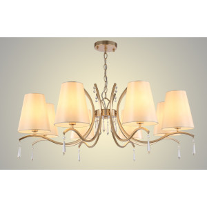 Подвесная люстра Crystal Lux Renata SP8 GOLD (3591/308)