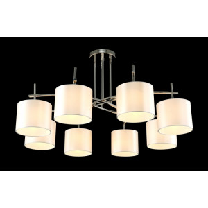 Потолочная люстра Crystal Lux SERGIO PL8 NICKEL Потолочная люстра Crystal Lux SERGIO PL8 NICKEL