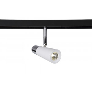 Трековый светильник 12W 4000К для магнитного шинопровода Space Crystal Lux CLT 0.33 006 12W WH-CH 4000K