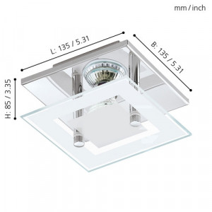 Настенно-потолочный светильник Eglo Almana 94224 Настенно-потолочный светильник Eglo Almana 94224