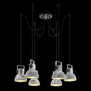 Подвесная люстра-паук Eglo Barnstaple 49732