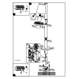 Уличный светодиодный светильник Eglo Caldiero-C 97485