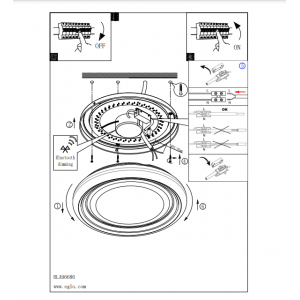 Потолочный светодиодный светильник Eglo Capasso-C 96686