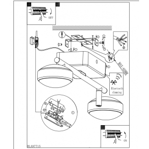 Светодиодный спот Eglo Corropoli-C 97715
