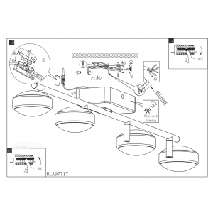 Светодиодный спот Eglo Corropoli-C 97717