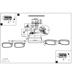 Светодиодный спот Eglo Palombare-C 97694