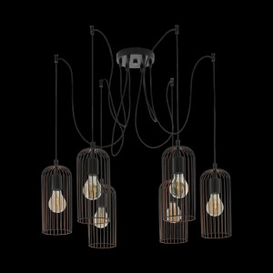 Подвесная люстра-паук Eglo Roccamena 49643