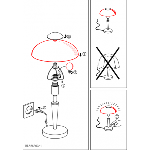 Настольная лампа Eglo Solo 1 87256