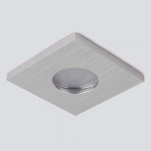 Встраиваемый влагозащищенный светильник Elektrostandard 126 MR16 серебро (a053363)