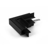 Угловой внутренний коннектор для магнитного шинопровода Slim Magnetic Elektrostandard 85093/00 (a057208)