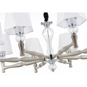 Подвесная люстра Escada Arcadia 672/8S Nickel Подвесная люстра Escada Arcadia 672/8S Nickel