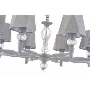 Подвесная люстра Escada Arcadia 672/8S Grey Подвесная люстра Escada Arcadia 672/8S Grey