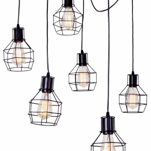 Подвесная люстра Escada Boston 1129/8S Black