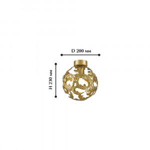 Потолочный светильник Favourite Dorata 1469-1U