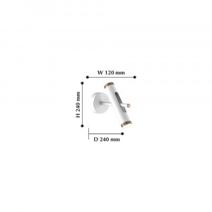 Светодиодный спот Favourite Duplex 2325-2W