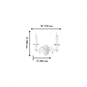 Бра Favourite Lanta 1733-2W
