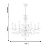 Подвесная люстра Favourite Lanta 1733-7P